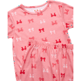 thumbnail image 3 of dELiA*s Girls' Pajamas - 2 Piece Snug Fit Pointelle Floral Bow Pajamas Set for Girls (Sizes: 4-16), 3 of 7