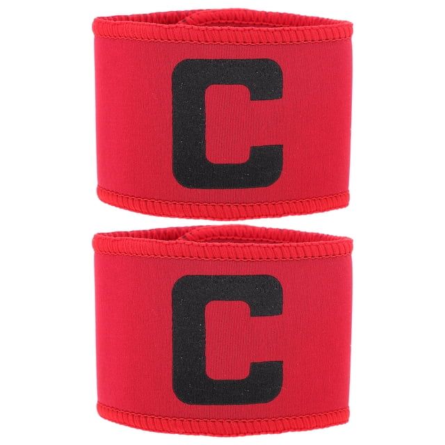 MasteelfCA 2 Pcs Brassards de Capitaine Professionnels Multi-Fonctions Brassards de Soccer Portables