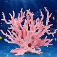 thumbnail image 1 of Planta De Coral Artificial De Plástico De 2 Piezas, Decoración De Acuario En Forma De Coral, Coral De Simulación De Resina, Decoraciones De Acuario De Coral, Acuario De Coral De Resina Artificial,17*, 1 of 5