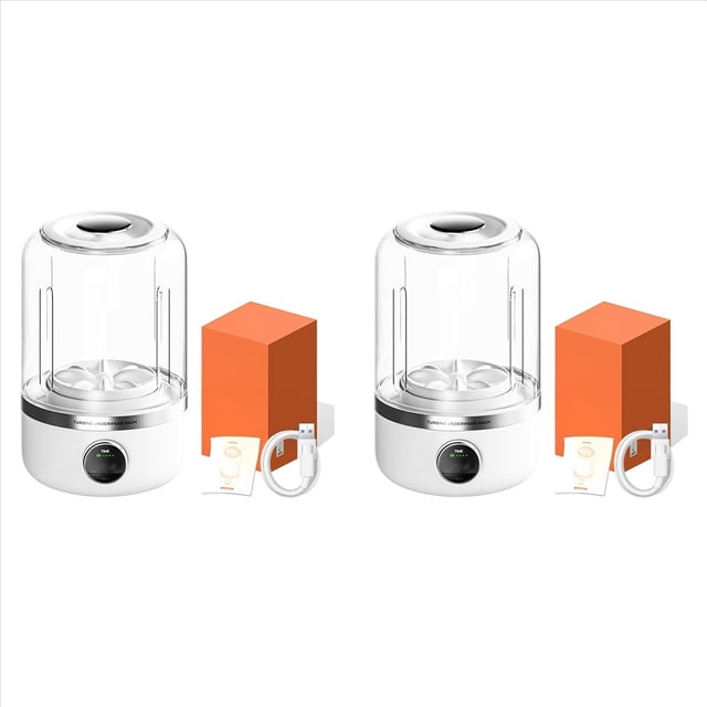 2X Lavadora de Ropa Interior Ye02, Minilavadora Inalámbrica Recargable, Depósito para Ropa Interior, y Ropa de .