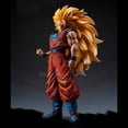 thumbnail image 2 of Figura de acción de Dragon Ball de 30cm, Son Goku Super Saiyan 3, pelo amarillo, figura decorativa de Pvc, juguetes de modelos coleccionables, 2 of 5
