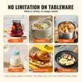 thumbnail image 7 of Electric Food Warming Tray with Thermostat, Rollable Heating Pad for Keeping Meals Warm, 7 of 7