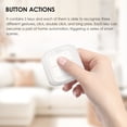 thumbnail image 3 of Yeacher ZigBee Dual Smart Scene Switch Push Button for DIY Home Automation Scene Linkage APP Remote Control Intelligent Light Switch Household Appliances Smart Control, 3 of 8