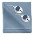 Safe and Warm MicroFleece LowVoltage Heated Electric Blanket
