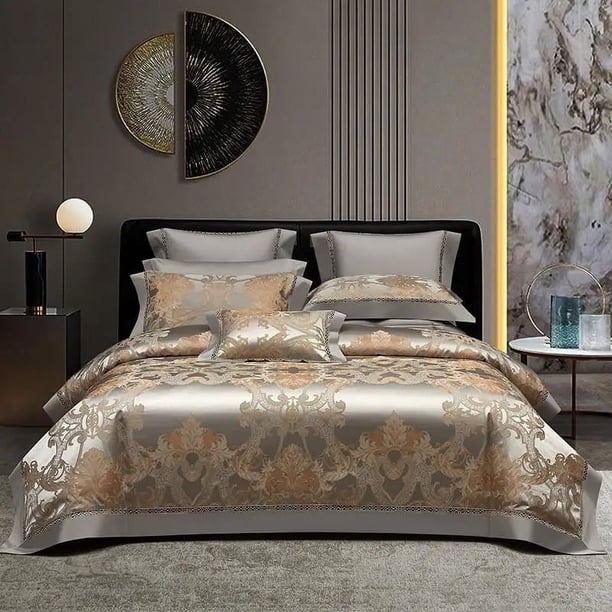 Juego de cama Harmony Plata Dorada