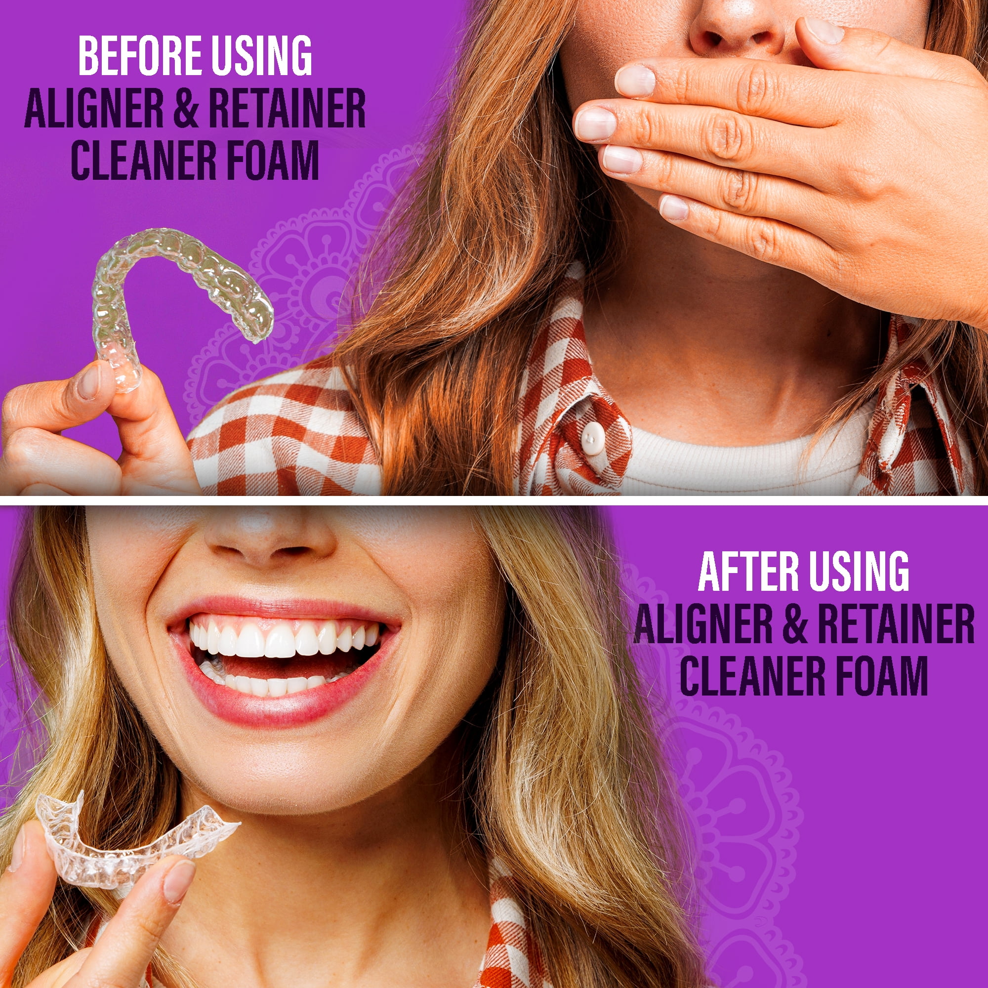 GuruNanda Aligner & Retainer Foaming Cleaner - Unflavored - 100mL