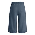 thumbnail image 5 of CheerKidz Women's Summer Loose Short Pants Drawstring Elastic Waist Pockets Lightweight Breathable Comfy Shorts for Travel Fashion Casual, 5 of 6