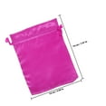 thumbnail image 2 of BESTYASH 10Ud Bolsas De Satén Para Almacenamiento De Pelucas Con Cordón Rosado Duradero Para Viajes, 2 of 6