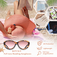 thumbnail image 4 of proSPORT Reading Sunglass Reader Cat Eye Oversized Tortoise Women NOT BIFOCAL, 4 of 4