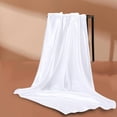 thumbnail image 4 of Square Scarf Simple Wrap 35inchx35inch Solid Color Headscarf for Girls Gift White, 4 of 8