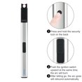 thumbnail image 4 of Generic Encendedor de arco eléctrico DQ03C azul, recargable USB, ideal para barbacoas, camping y cocina, diseño a prueba de viento y sin llama, batería de 200mAh., 4 of 6