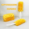 thumbnail image 2 of PEACHICHA 360 Degree Dusters Compatible With Swiffer Hand Duster, Heavy Duty Disposable Replacement Head for Multi Surface Cleaning, Unscented, 20 Count, 2 of 5