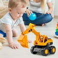 thumbnail image 4 of Kids Construction Toy 12 Inch Friction Powered Excavator for Boys Girls Ages 3+ Sandbox Toys Outdoor Play No Battery Needed Durable ABS Learning Toys, 4 of 8