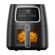 thumbnail image 1 of Air Fryer Kitchen Elite digital 7 en 1, 1500 W, 5,5 L, color negro, 1 of 8