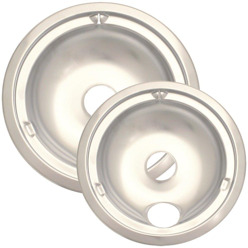 179802Xcd5 Style C TwoPack Porcelain Drip Pans, TwoPack Includes One
