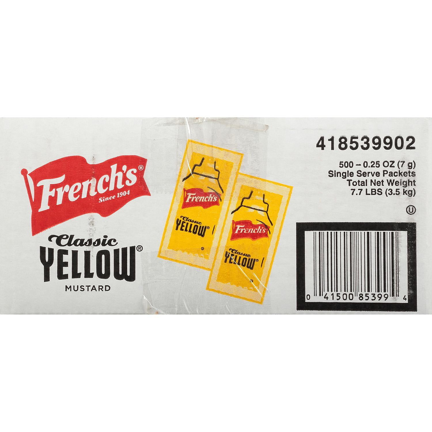 French's Mustard Packets (5.5 g., 500 ct.)