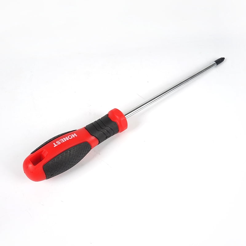 Screwdriver Set 6PCS, CR-V Steel Phillips and Slotted Screwdrivers with Non Slip Grip for Household Repair and DIY Tasks