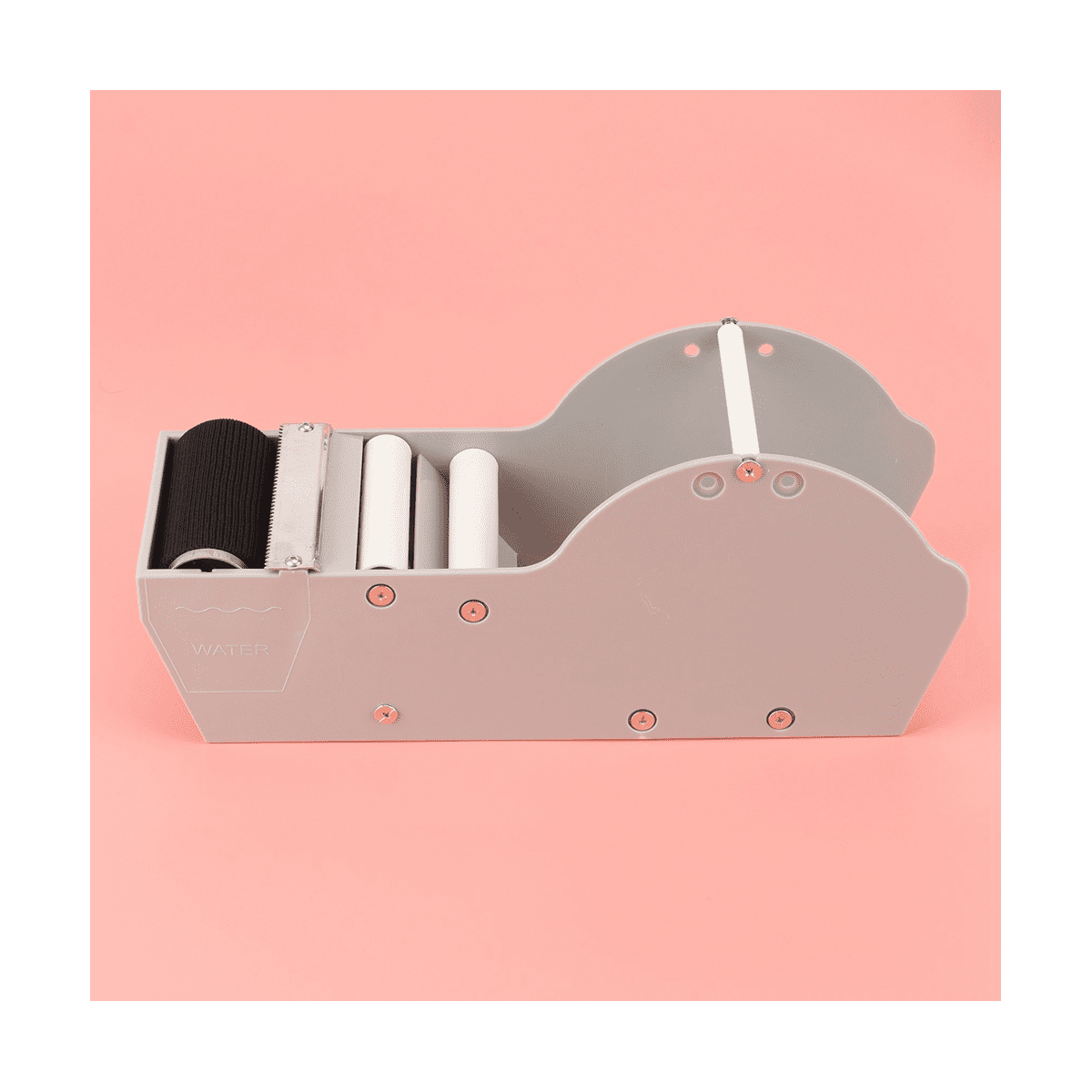2X Desk Tape Dispenser, Wet Water Kraft Paper Cutter Kraft Paper Baler Sealed Carton
