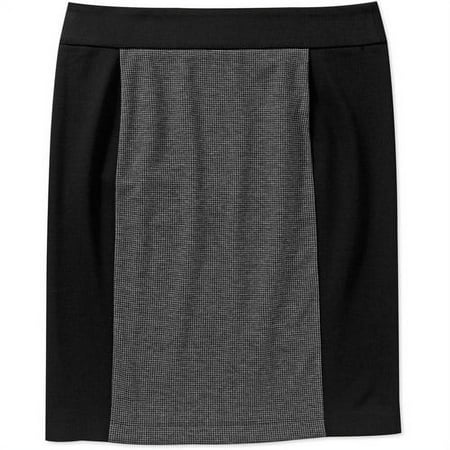 Miss Tina Women's Plus-Size Curvy Pencil Skirt