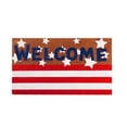 thumbnail image 5 of Patriotic Door Mat - 4th of July Doormat - Independence Day Decorative Rug - Non Slip Outdoor Indoor Entryway Floor Mats - 4th of July Patriotic Decorations (G), 5 of 6