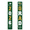 D006- Style F, variant on Orange and Black Graduation Decorations, Front Door Signs Outside, 2026 Graduation Party Accents