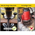 thumbnail image 5 of Router Edge Guide for Fixed Base Compact Router (DNP618), Straight Edge Guide for Quickly Attached to Router Fixed Base, 5 of 8