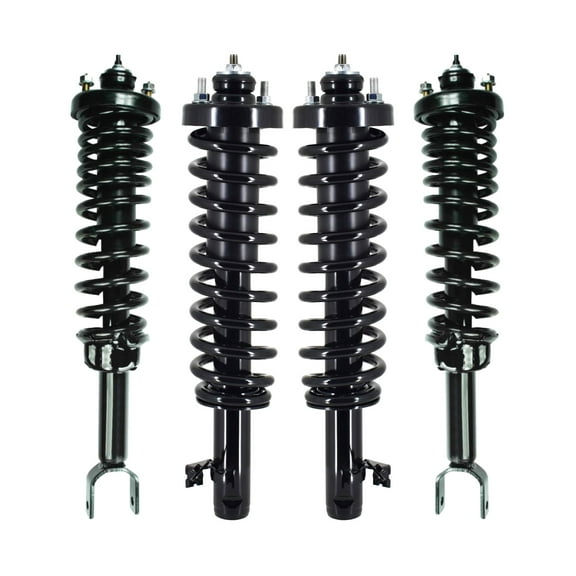 Set of 4 Front-Rear Quick Complete Strut-Coil Spring For 1992-1995 Honda Civic