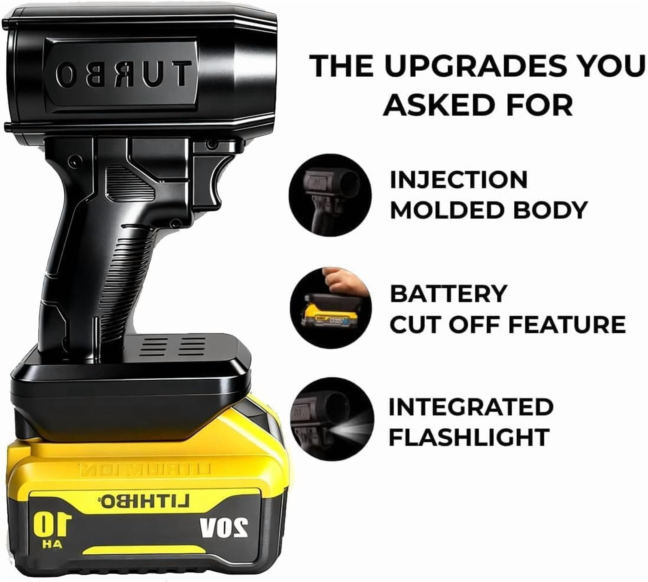 Storm Jet Blower 2.0, 2026 Upgraded Cordless Jet Blower Car Air Dryer, 160,000 RPM 200 Mph, Portable Handheld Turbo Leaf Blower for Car, Patio, Snow, Dust