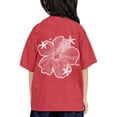 thumbnail image 1 of T-shirts Filles Enfants Imprimé Col Rond Manches Courtes T-Shirt Garçons Filles Bébé Tee Rouge Pastèque 8 Ans-9 Ans, 1 of 7