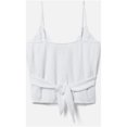 thumbnail image 2 of Hurley Womens Natural Tie Tank Top, wht, XL, 2 of 2
