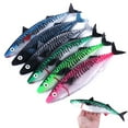 thumbnail image 4 of ziyahi Chest Open Fish Lures Soft Plastic Hand Pole Simulation Baits Artificial Fishing Swimbait, 4 of 6