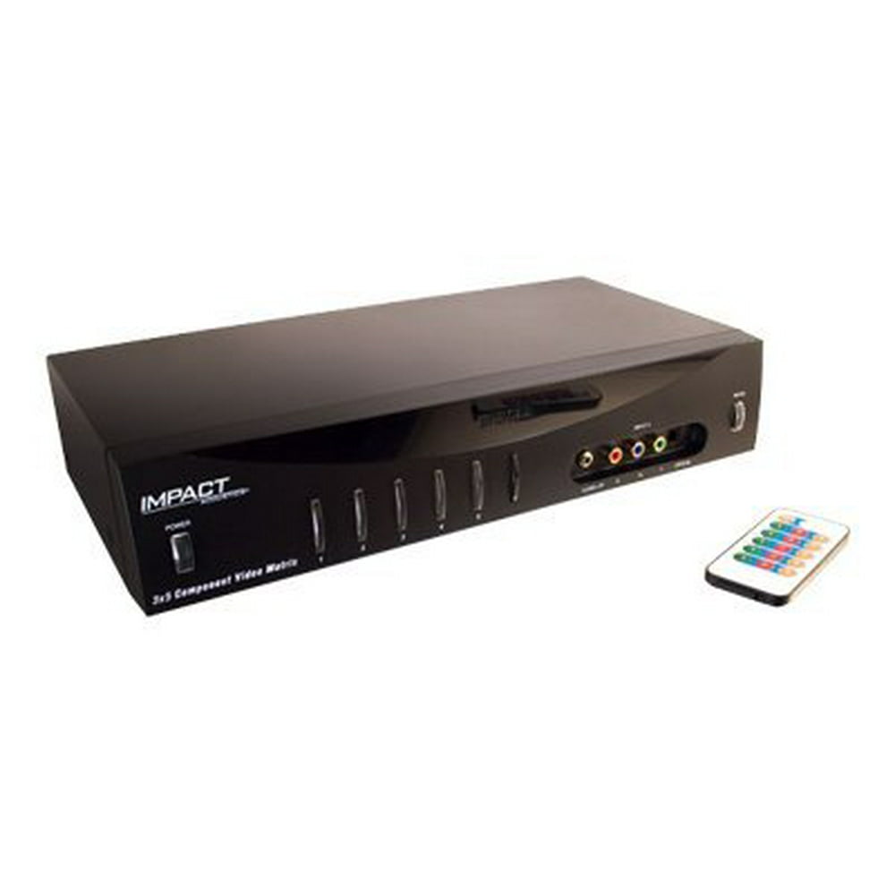 C2G 3x5 Component Video + Stereo Audio + TOSLINK Digital Audio Matrix