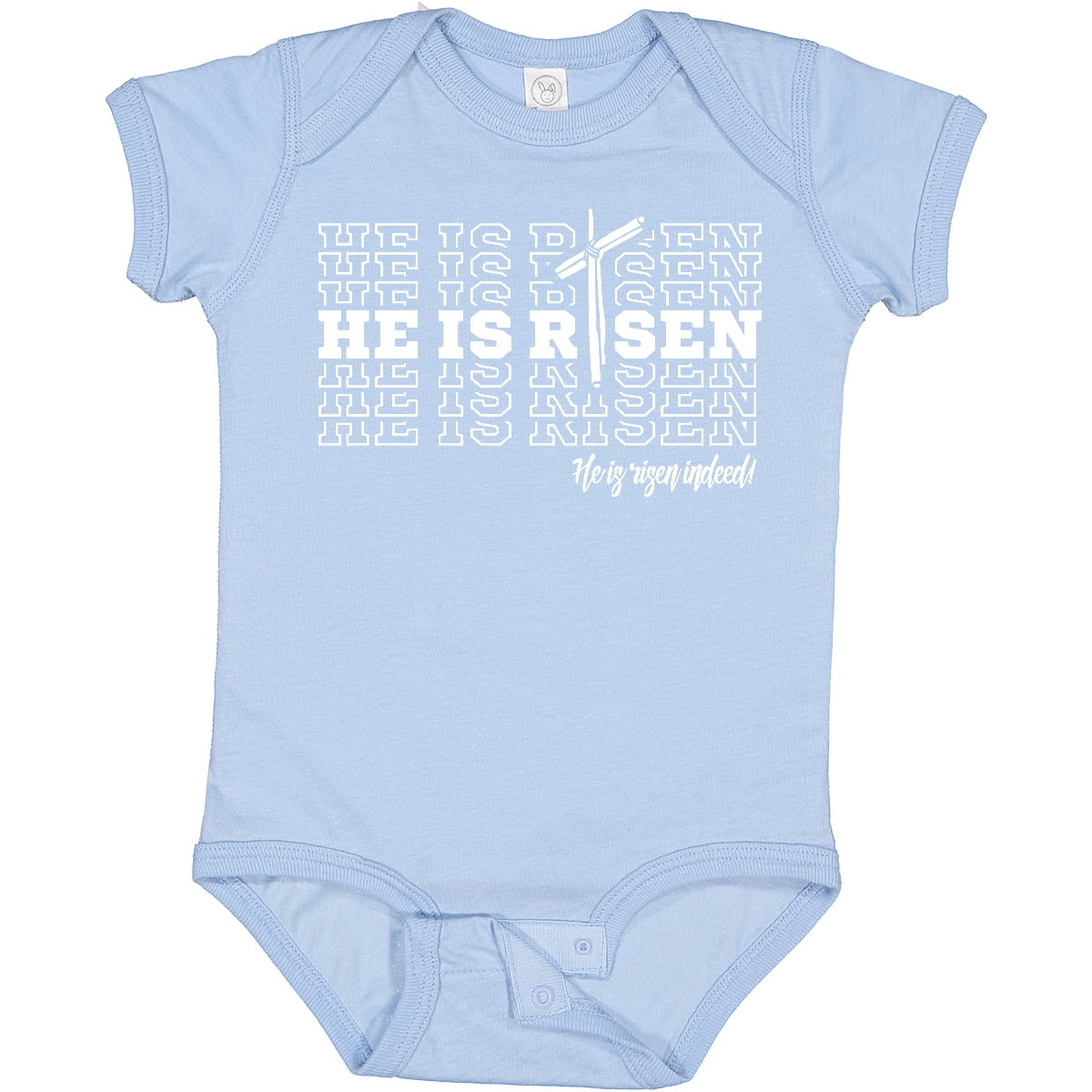 Inktastic He is Risen Mirror Words Boys or Girls Baby Bodysuit