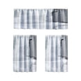 thumbnail image 2 of Three Piece Kitchen Curtain Set, Light Filtering Cafe Curtains With Valance For Basement Bathroom Small Windows Farmhouse Home Decoration And Privacy, 2 of 7