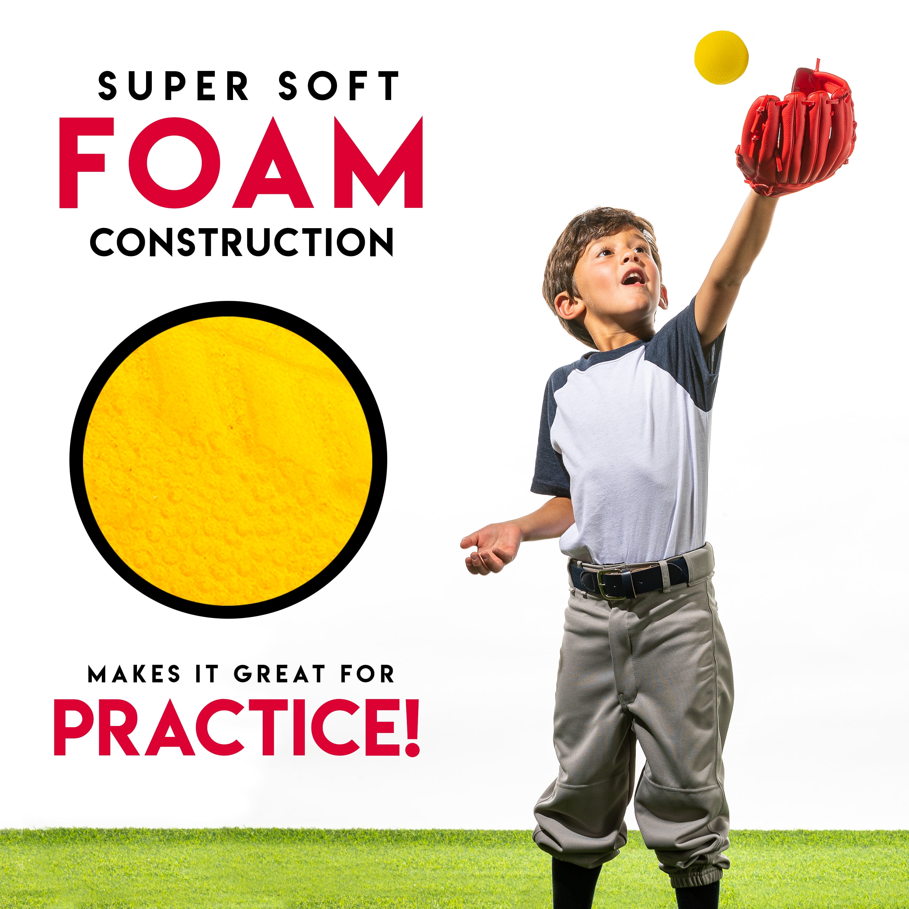 Franklin Sports XT Batting Tee Replacement Foam Baseballs