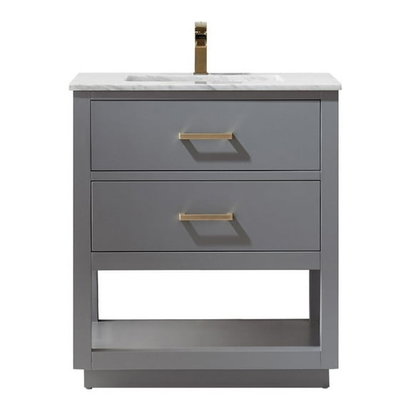 Altair 532030-Ca-Nm Remi 30" Free Standing Single Basin Vanity Set - Grey