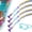 4pcs, variant on Glowing Rainbow LED Water Blaster, Pull-Push Firework Water for Summer Pool Party, Beach, Backyard and Outdoor Games