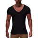 thumbnail image 4 of Camiseta Casual Cuello Pico De Hombre Deportes Manga Corta, 4 of 5