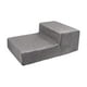 thumbnail image 3 of Escaleras para perros con escalones, rampa para mascotas de 2 escalones, base antideslizante, duraderas Gris, 3 of 9