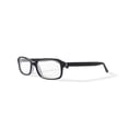 thumbnail image 2 of Walmart Mens FM6014 Rectangular Prescription Eyeglasses with Case, Black/Crystal, 2 of 14