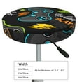 thumbnail image 4 of Lsque Play Game3 Round Bar chair cushion covers Velvet Fabric Premium Comfort Protects from Scratches and Stains for 14-17 Inch Chair- 14 inch, 4 of 7