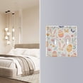 thumbnail image 4 of Yayeee Toggle Light Switch Wall Plate 2-Gang 4.56"x4.48" Decorative Outlet Cover, Pink Easter Eggs, 4 of 7