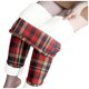 thumbnail image 5 of Gibobby Leggings de trabajo con bolsillos para mujer, pantalones capri térmicos con cintura elástica, pantalones de entrenamiento, pantalones estampados térmicos (Vino, S), 5 of 5