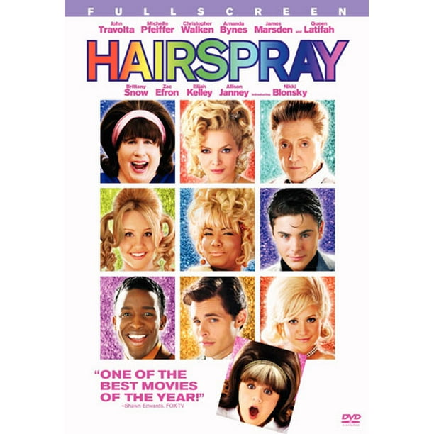 Hairspray 07 Dvd P S Eng Sp Fr Sub New Line Walmart Com Walmart Com