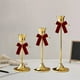 thumbnail image 5 of 12 Lazos de Terciopelo para Decorar El Árbol de Navidad | Material de Terciopelo de Lujo | Decoración Festiva | Fácil de Usar | Decoración Versátil | 12 Lazos, 5 of 6