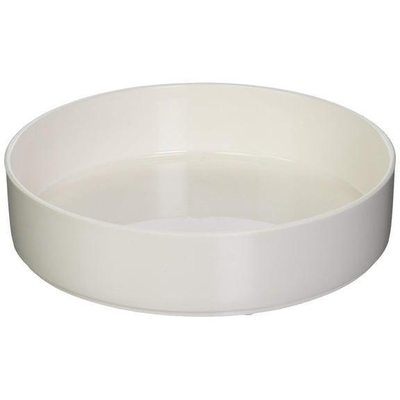 Sammons Preston High-Sided Dish, White, Melamine, 7.75" Diameter
