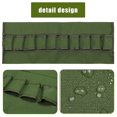 thumbnail image 4 of Bolsa Enrollable De Herramientas De Lona Impermeable Bolsa De Almacenamiento De Herramientas De Jardín Antiincrustante Bolsa De Almacenamiento Enrollable De Herramientas Con 10 Ranuras De Kit De Minnieouse TO001865-00, 4 of 7