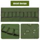 thumbnail image 4 of Bolsa Enrollable De Herramientas De Lona Impermeable Bolsa De Almacenamiento De Herramientas De Jardín Antiincrustante Bolsa De Almacenamiento Enrollable De Herramientas Con 10 Ranuras De Kit De Scienceny TO001865-00, 4 of 7