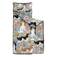 thumbnail image 2 of Cavalier King Charles Spaniel Dog and Flower Toddler Nap Mats for Kids Preschool,Sleeping Mat Bag or Kids,Toddler Sleeping Bag,Toddler Nap Mat or Daycare, 2 of 6
