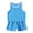 Blue, variant on Toddler Boy Athletic Summer Outfits Sleeveless Mesh Tank Top and Shorts Set for Running Basketball